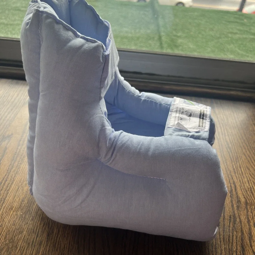 Heel Protector for Heel Pressure Comfort Blue Padded Cushioned Boot EZ assistive